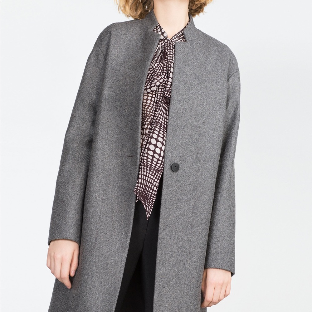 Zara Masculine Wool Coat